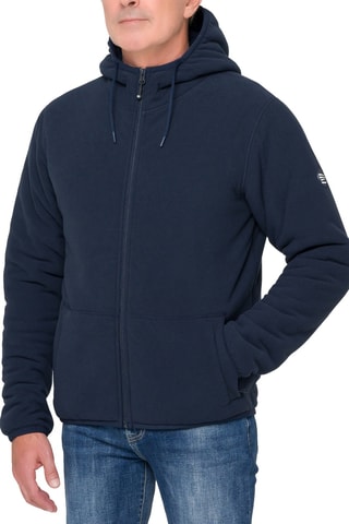 Sweat regular à capuche Blizzard - Bleu