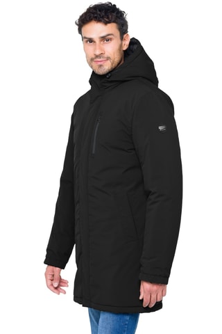 Parka regular à capuche Latemar - Noir