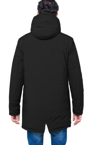 Parka regular à capuche Latemar - Noir