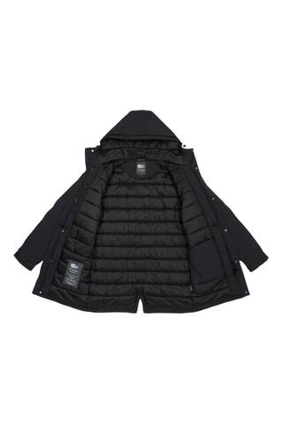 Parka regular à capuche Latemar - Noir