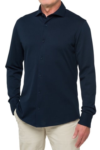 Chemise regular Jefferson - Bleu marine
