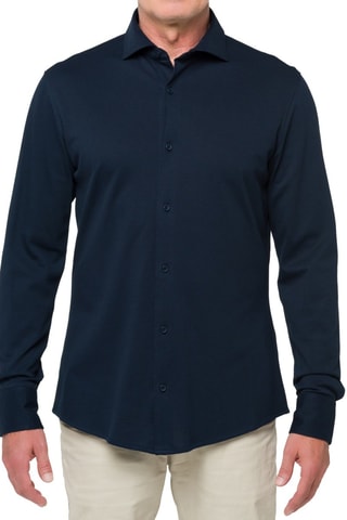 Chemise regular Jefferson - Bleu marine