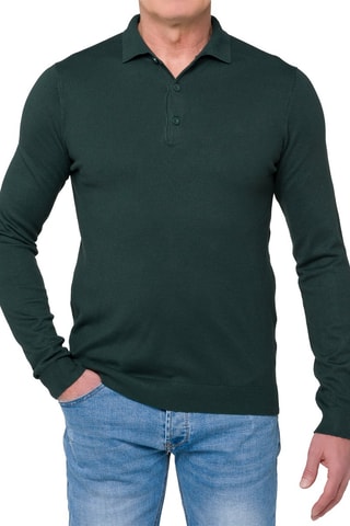 Pull regular Tanjung - Vert foncé