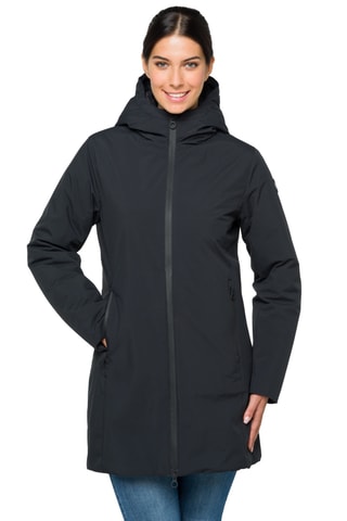 Parka regular à capuche Anouk - Noir