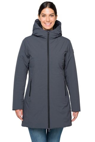 Parka regular à capuche Anouk - Gris