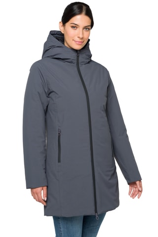 Parka regular à capuche Anouk - Gris