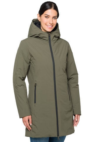 Parka regular à capuche Anouk - Vert