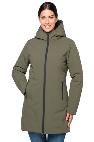Parka regular à capuche Anouk - Vert