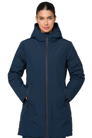 Parka regular à capuche Anouk - Bleu