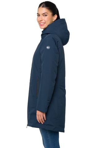 Parka regular à capuche Anouk - Bleu