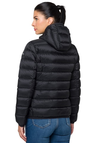 Doudoune regular à capuche Chloe - Noir