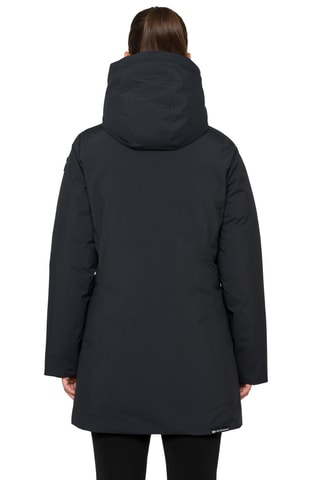 Parka regular à capuche Nakeela - Noir