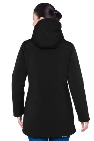 Parka regular à capuche Jaqueline - Noir