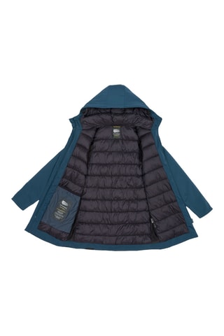 Parka regular à capuche Jaqueline - Bleu