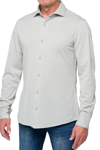 Chemise regular Jefferson - Gris clair