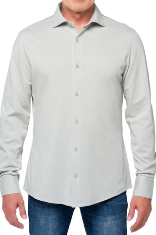 Chemise regular Jefferson - Gris clair