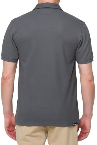 Polo regular Kitami - Gris et noir