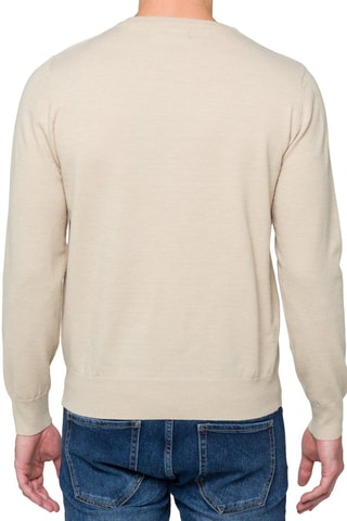 Pull regular en laine Atitlan - Beige