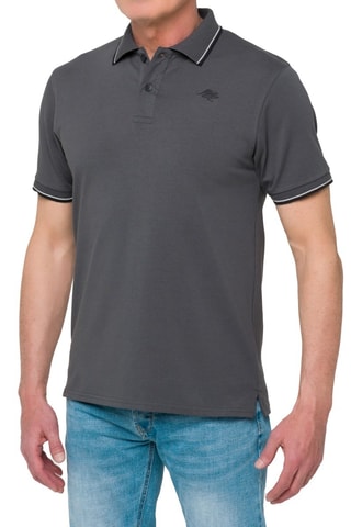 Polo regular - Gris