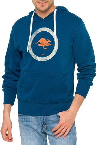 Sweat à capuche - Bleu