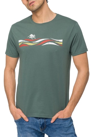 T-shirt Twister - Vert