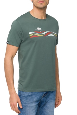 T-shirt Twister - Vert