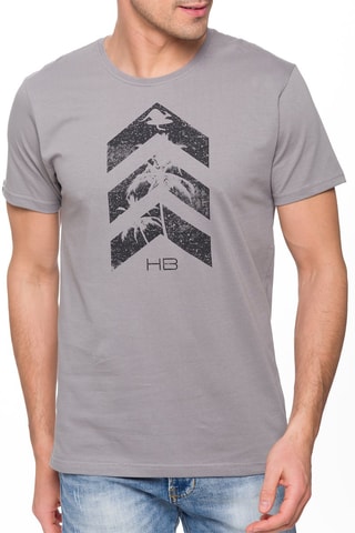 T-shirt Arrow - Gris clair