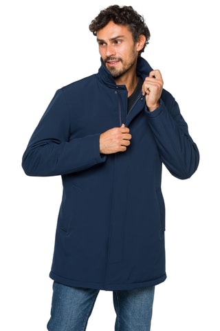 Manteau regular Hendrix - Bleu