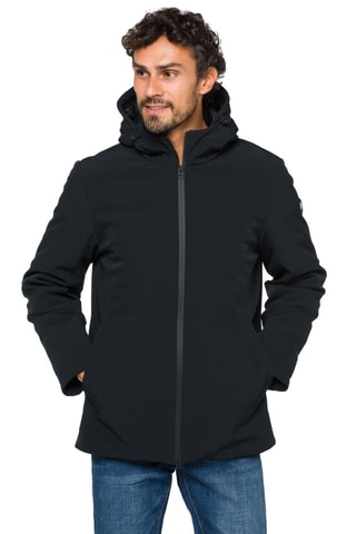 Veste regular à capuche Tambora - Noir