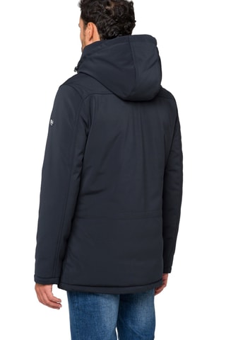 Manteau regular à capuche Nusakan - Gris