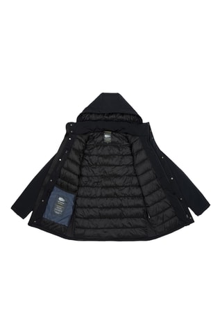 Manteau regular à capuche Nusakan - Gris