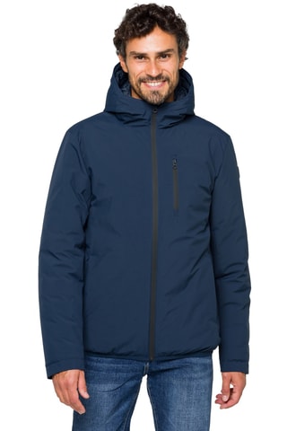 Bombardier regular à capuche Havelok - Bleu