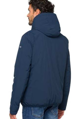 Bombardier regular à capuche Havelok - Bleu