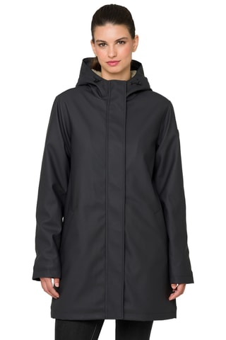 Parka regular à capuche Yasmine - Gris