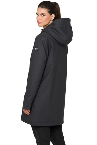 Parka regular à capuche Yasmine - Gris