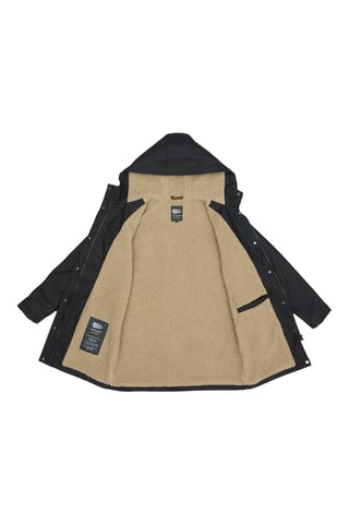 Parka regular à capuche Yasmine - Gris