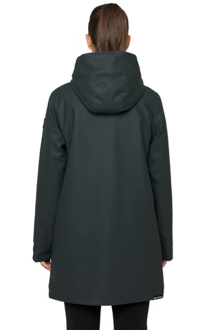 Parka regular à capuche Yasmine - Vert