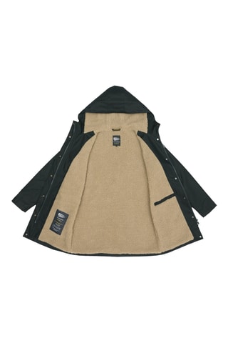 Parka regular à capuche Yasmine - Vert