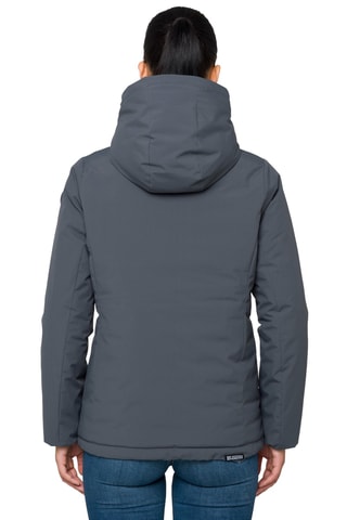 Doudoune regular à capuche Millaa - Gris
