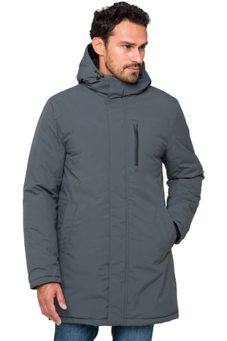 Parka regular à capuche Latemar - Gris