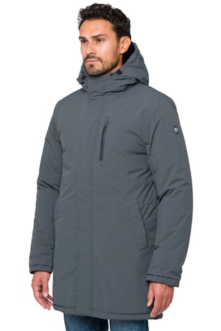 Parka regular à capuche Latemar - Gris