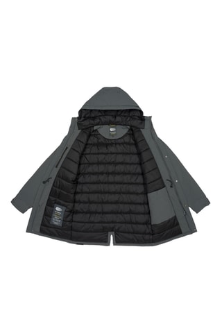 Parka regular à capuche Latemar - Gris