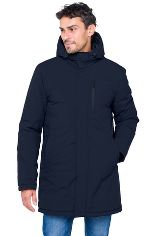 Parka regular à capuche Latemar - Bleu