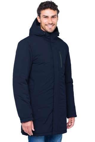 Parka regular à capuche Latemar - Bleu