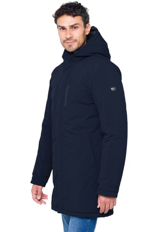 Parka regular à capuche Latemar - Bleu