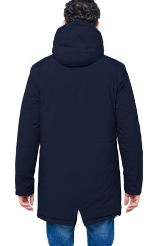 Parka regular à capuche Latemar - Bleu