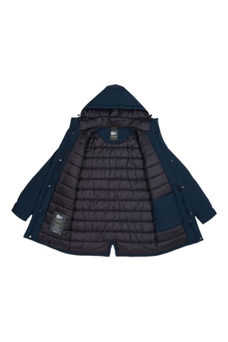 Parka regular à capuche Latemar - Bleu