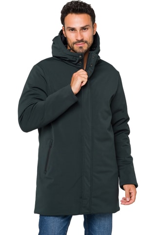 Parka regular à capuche Khangar - Vert