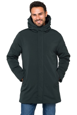 Parka regular à capuche Khangar - Vert