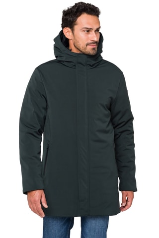 Parka regular à capuche Khangar - Vert